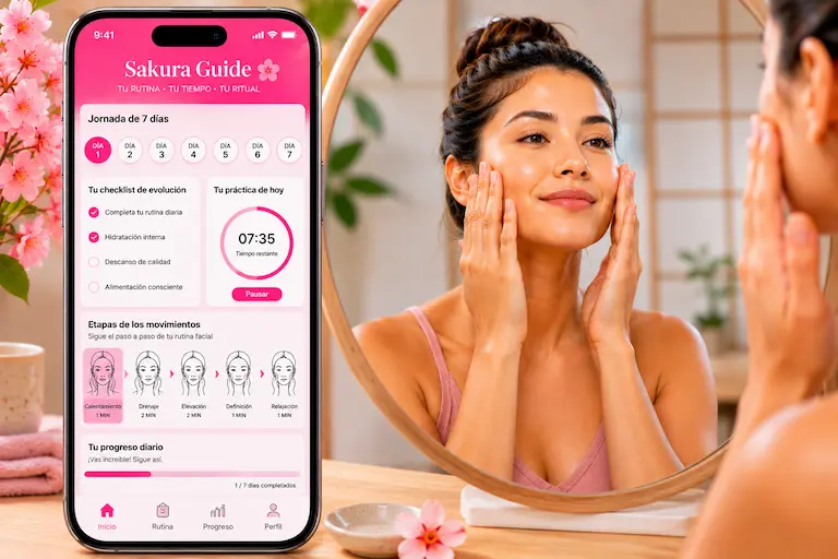 Ritual Sakura de cuidado facial