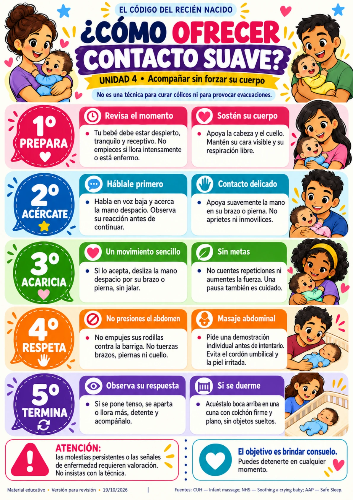 Página real: Cómo ofrecer contacto suave